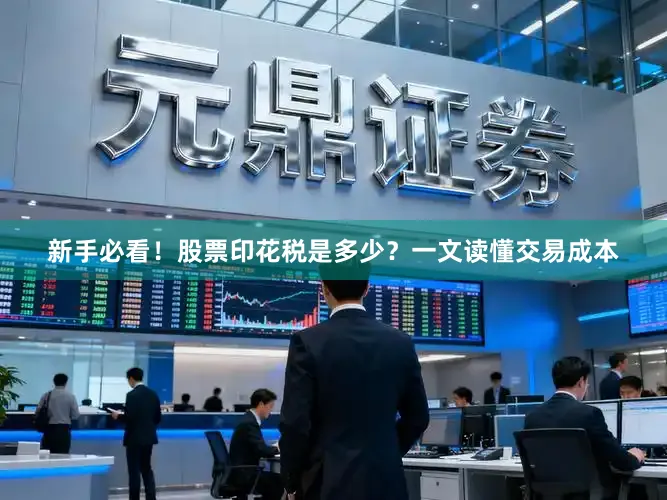 新手必看!股票印花税是多少?一文读懂交易成本