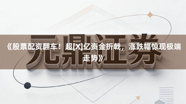 《股票配资翻车！超[X]亿资金折戟，涨跌幅惊现极端走势》